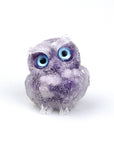 OwlStone | Charming Handcrafted Natural Crystal Owl Figurine for Décor 18
