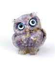 OwlStone | Charming Handcrafted Natural Crystal Owl Figurine for Décor 9