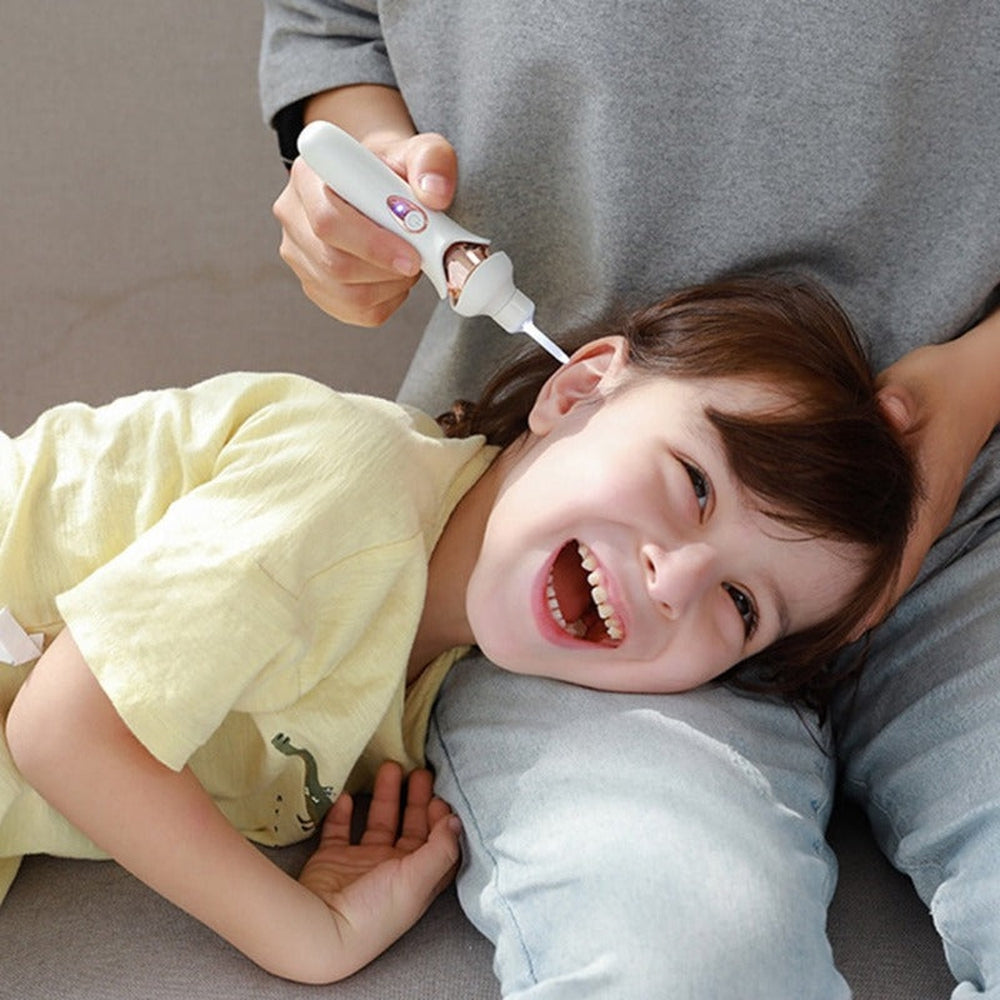 Painless Ear Cleaner with LED Light – Rechargeable Safe Earwax Removal Tool for Family Use 2