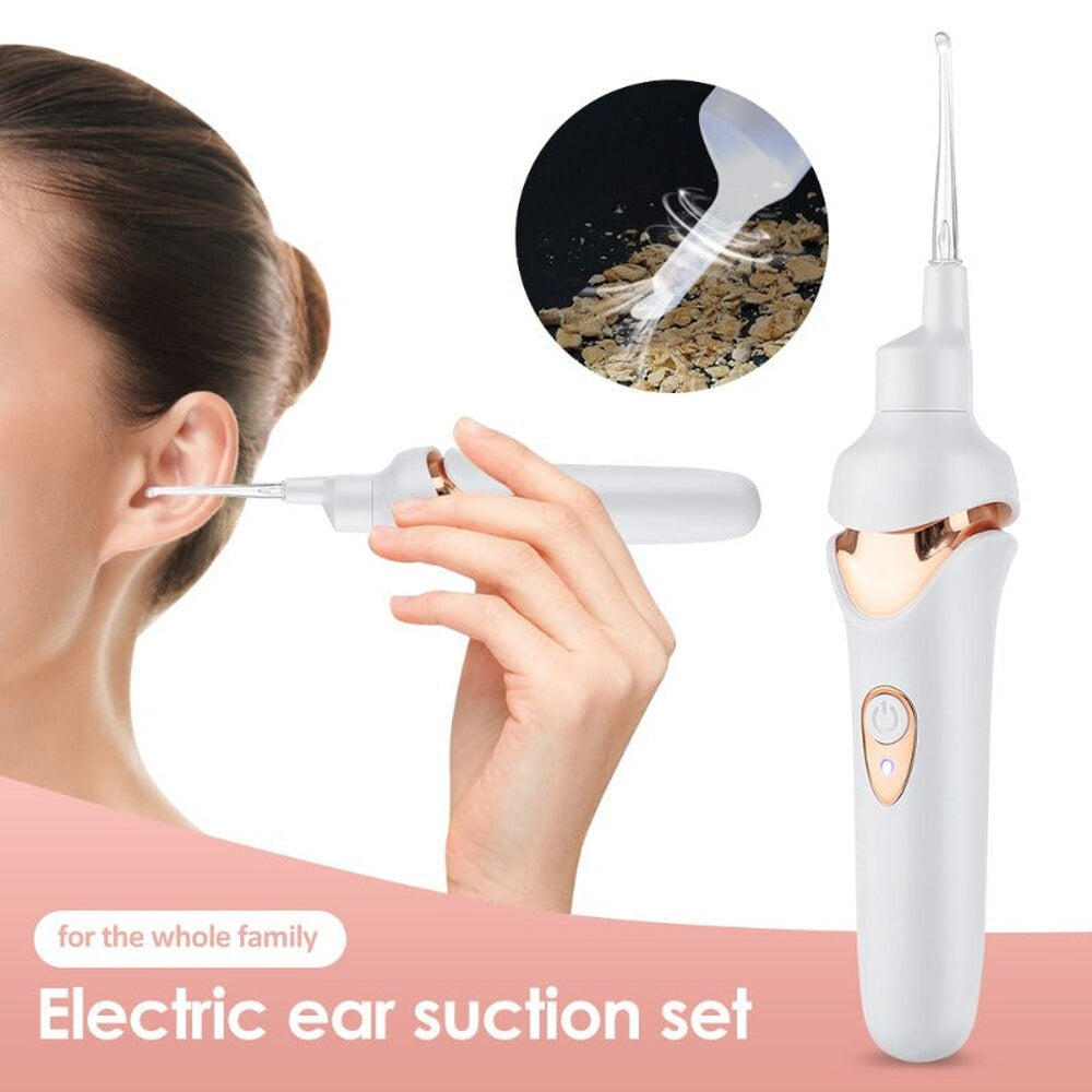 Painless Ear Cleaner with LED Light – Rechargeable Safe Earwax Removal Tool for Family Use 3