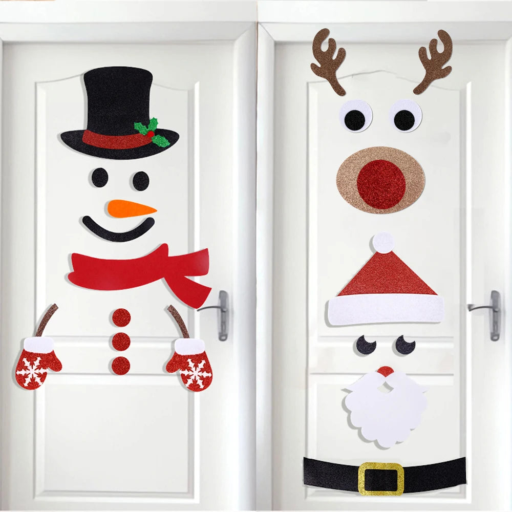 Party Decor | Cartoon Christmas Stickers for Winter 1