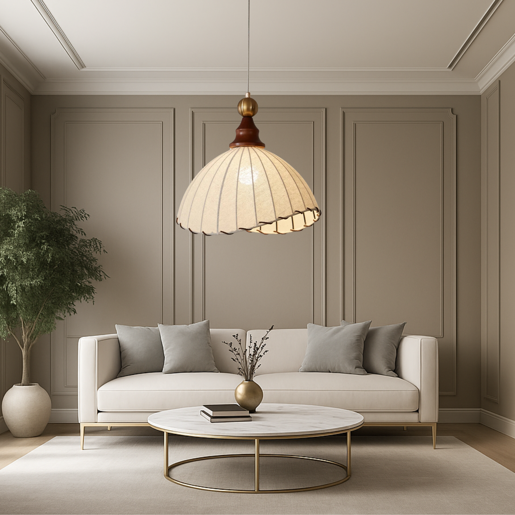 Pendara | Sculputural Pendant Lamp for Modern Interiors 4