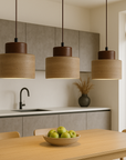 Pendrel | Elegant Travertine Inspired Stone Pendant Lamp 5
