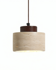 Pendrel | Elegant Travertine Inspired Stone Pendant Lamp 6
