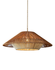 Pendrix | Artistic Bamboo Woven Hanging Lamp 0