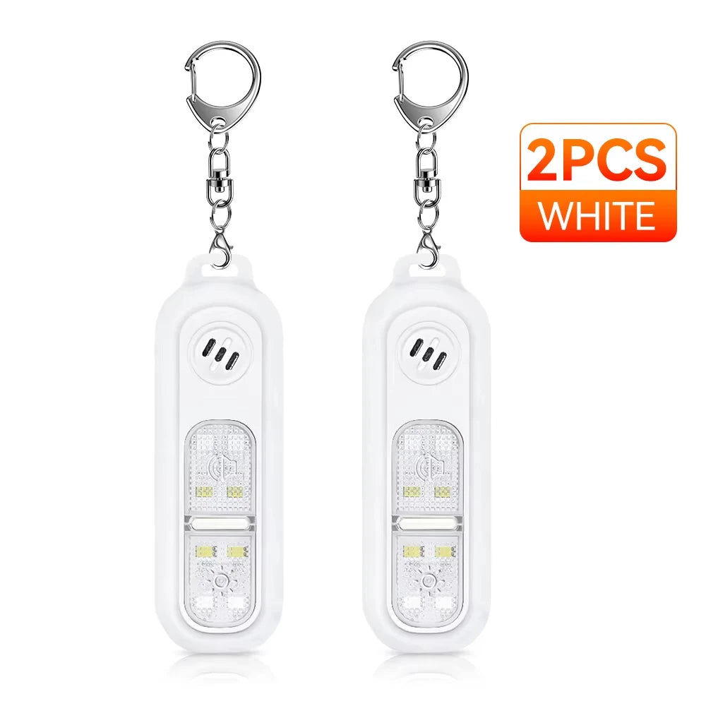 Personal Alarm for Elderly with 130dB Siren and LED Light – Rechargeable Safety Alarm for Women and Children 1