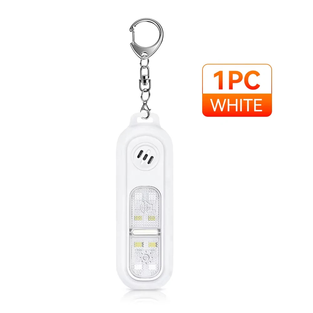 Personal Alarm for Elderly with 130dB Siren and LED Light – Rechargeable Safety Alarm for Women and Children 2