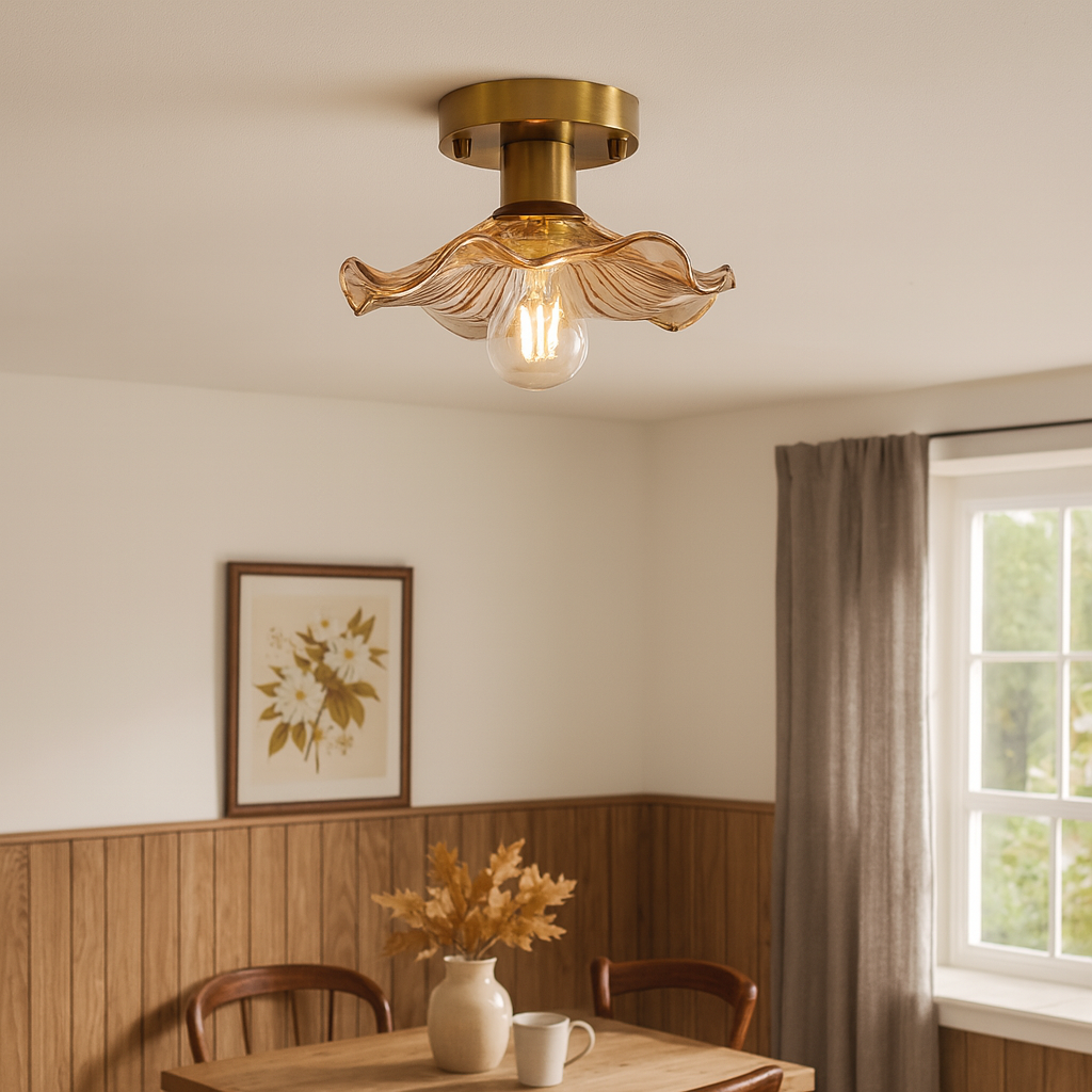 PetalGlow | Modern Hibiscus Ceiling Pendant Lamp 4