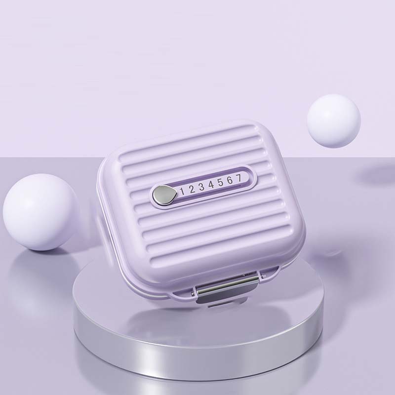 PetraCase | Compact Durable Pill Box Organizer with Seven Compartments 6