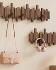 PianoWood | Elegant Minimalist Wooden Coat Hook for Wall Organization 3