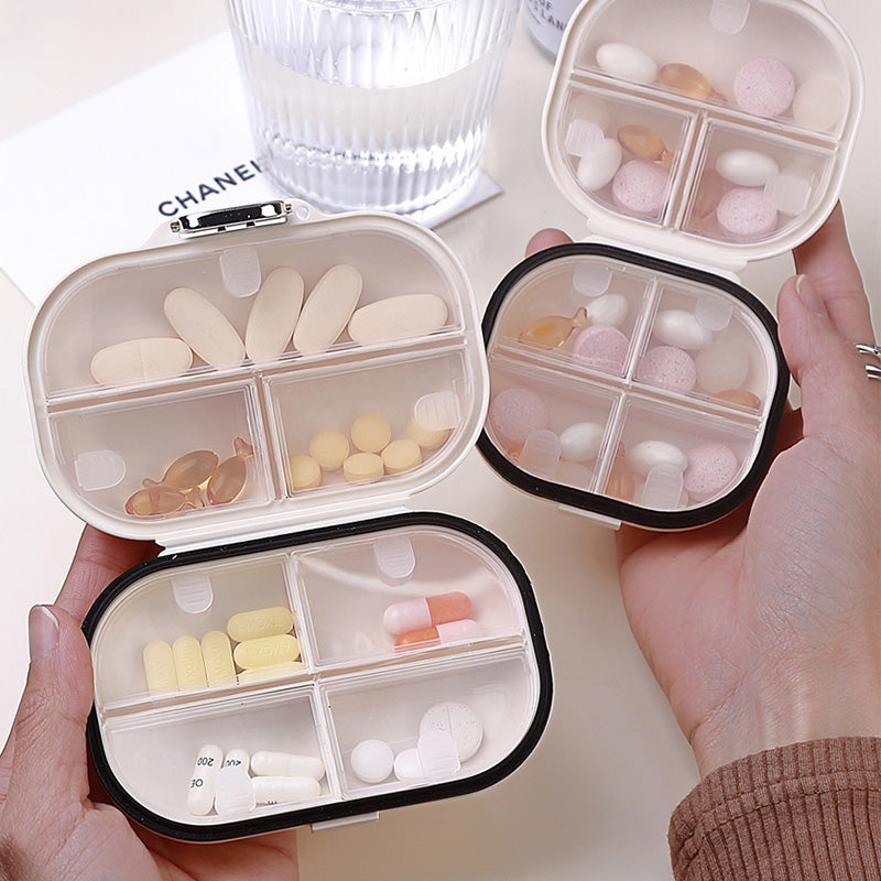 PillPort | Compact Travel Pill Organizer for Daily Health Essentials 1