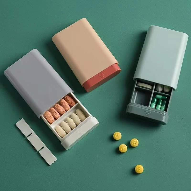 PillarBox | Compact Stylish 6-Compartment Weekly Pill Organizer 1