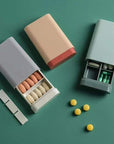 PillarBox | Compact Stylish 6-Compartment Weekly Pill Organizer 1