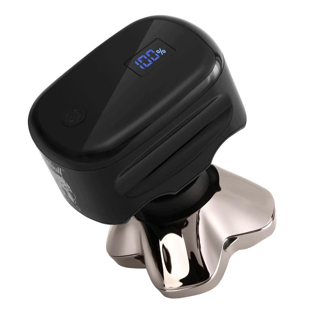 PitbullEdge Razor | Skull Shaver PRO Head & Face Shaver with Ergonomic Palm Grip 5