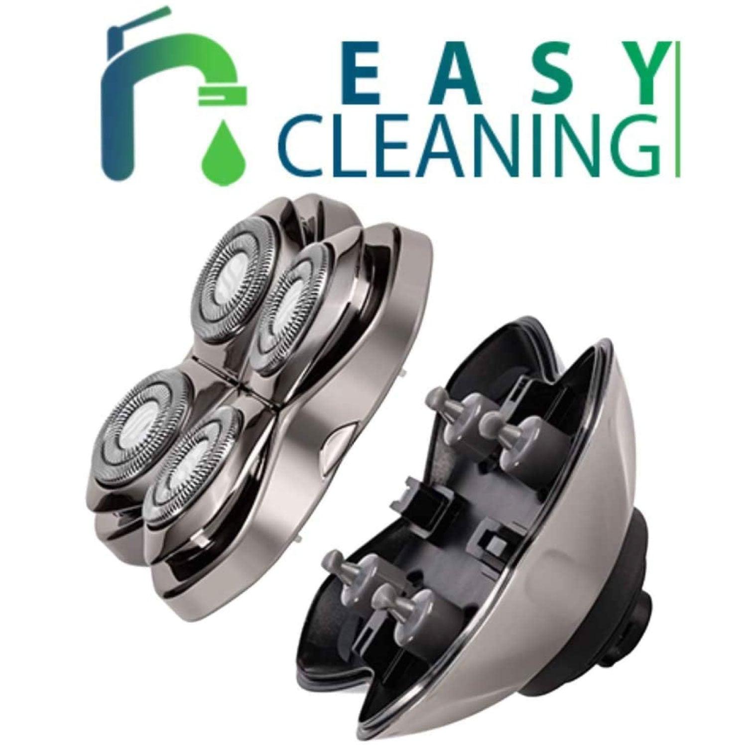 PitbullEdge Razor | Skull Shaver PRO Head &amp; Face Shaver with Ergonomic Palm Grip 6