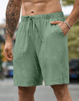 Konrad | Plus Size Men’s Drawstring Shorts with Pockets