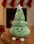PlushEvergreen | Charming Soft Plush Christmas Tree Figurine 0