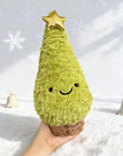 PlushEvergreen | Charming Soft Plush Christmas Tree Figurine 7