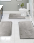 PlushWave | Cozy Quick-Dry Memory Foam Bathroom Mat Set 0