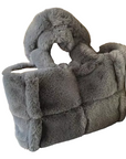 Plush Shoulder Bag for Women – Soft Faux Fur Design with High Capacity for Everyday Use 0