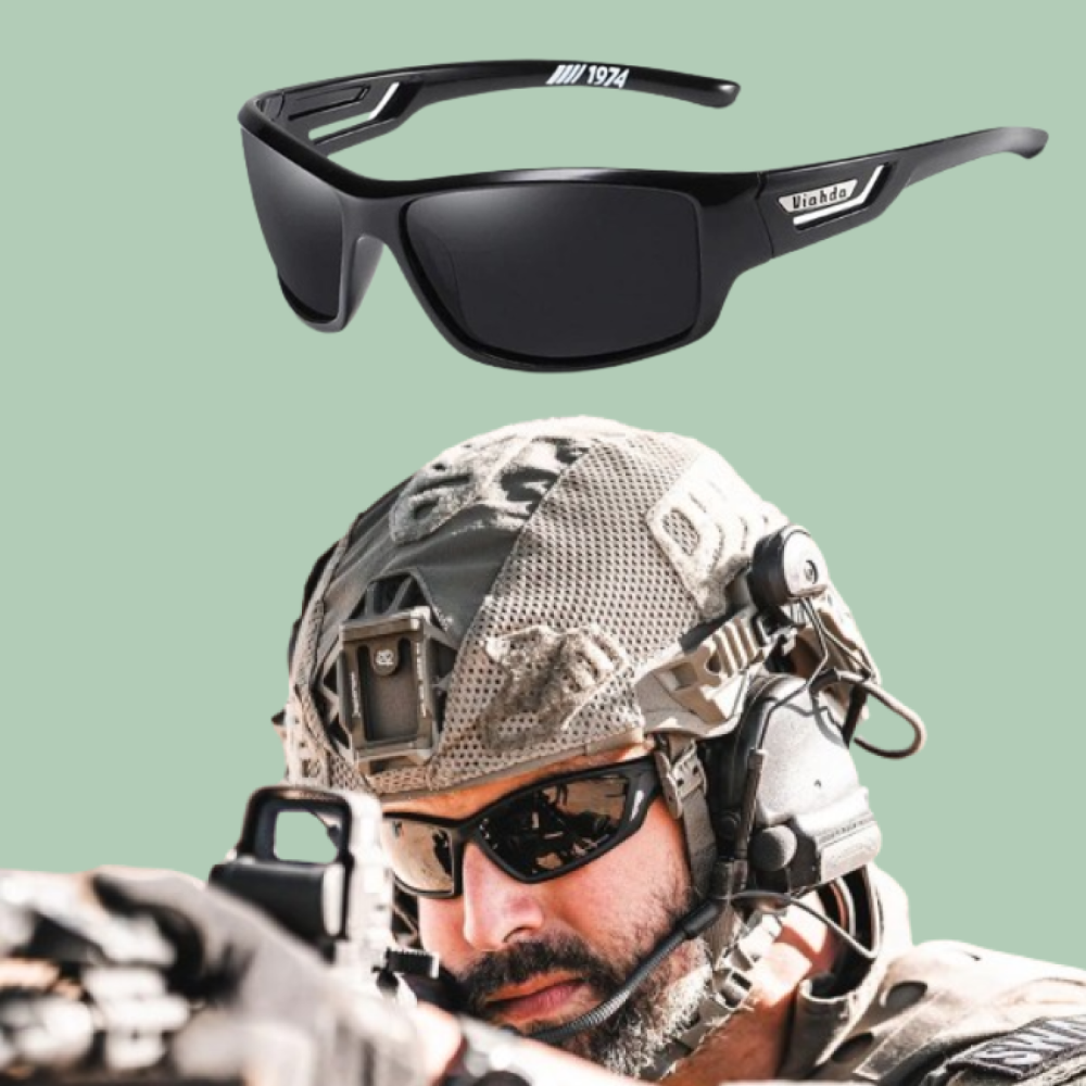 Polarised Military Sunglasses | UV-Protection Tactical Eyewear for Outdoor Use 1