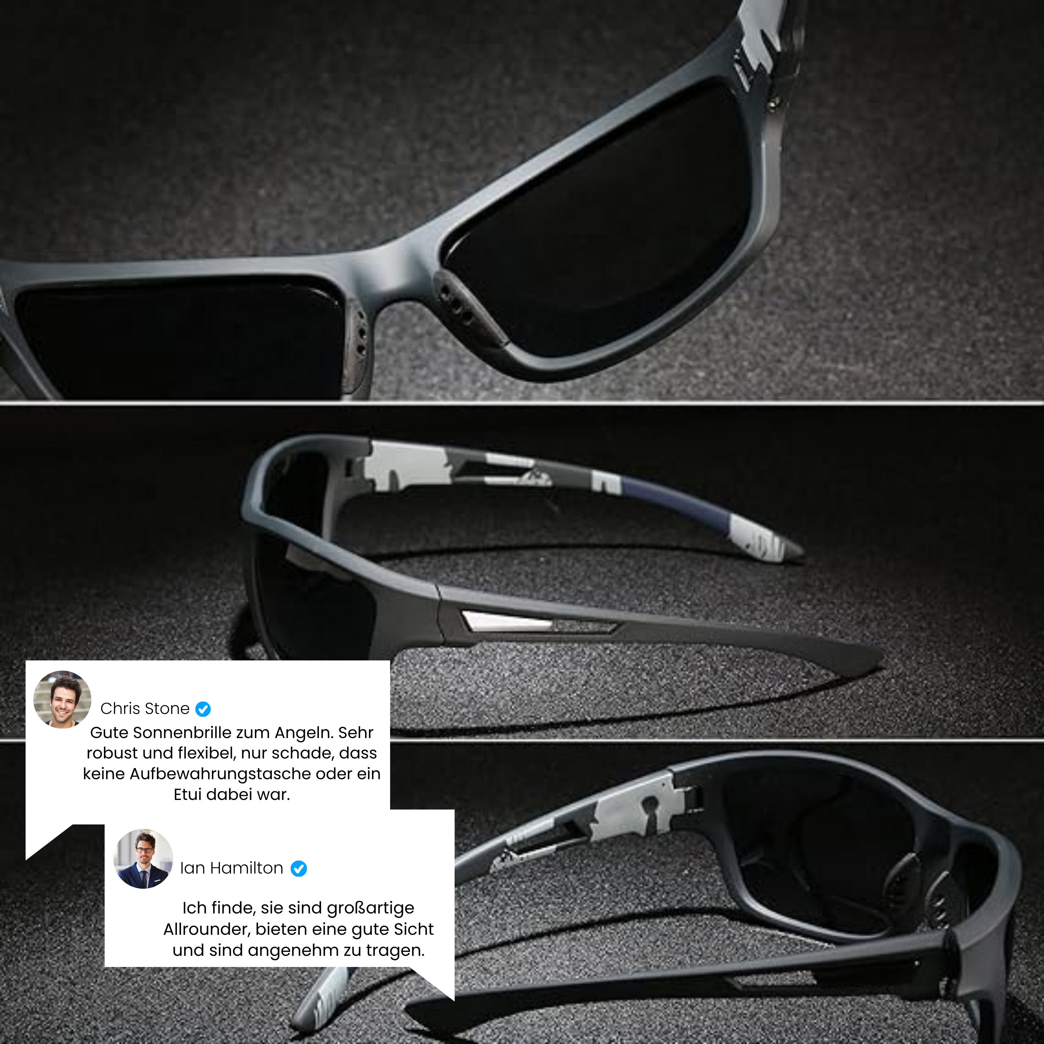 Polarized Sunglasses with 100% UV Protection and Scratch-Resistant Lenses – Lightweight Stylish Design 8