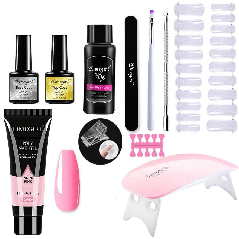 PolygelPro | Nail Kit with UV Lamp for Long-Lasting Professional Finish 1