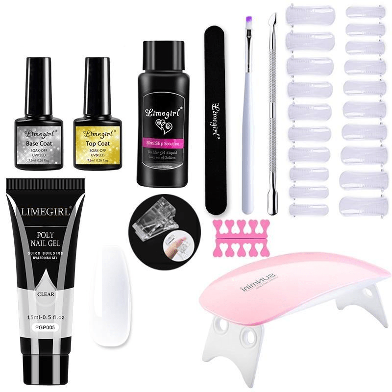 PolygelPro | Nail Kit with UV Lamp for Long-Lasting Professional Finish 3