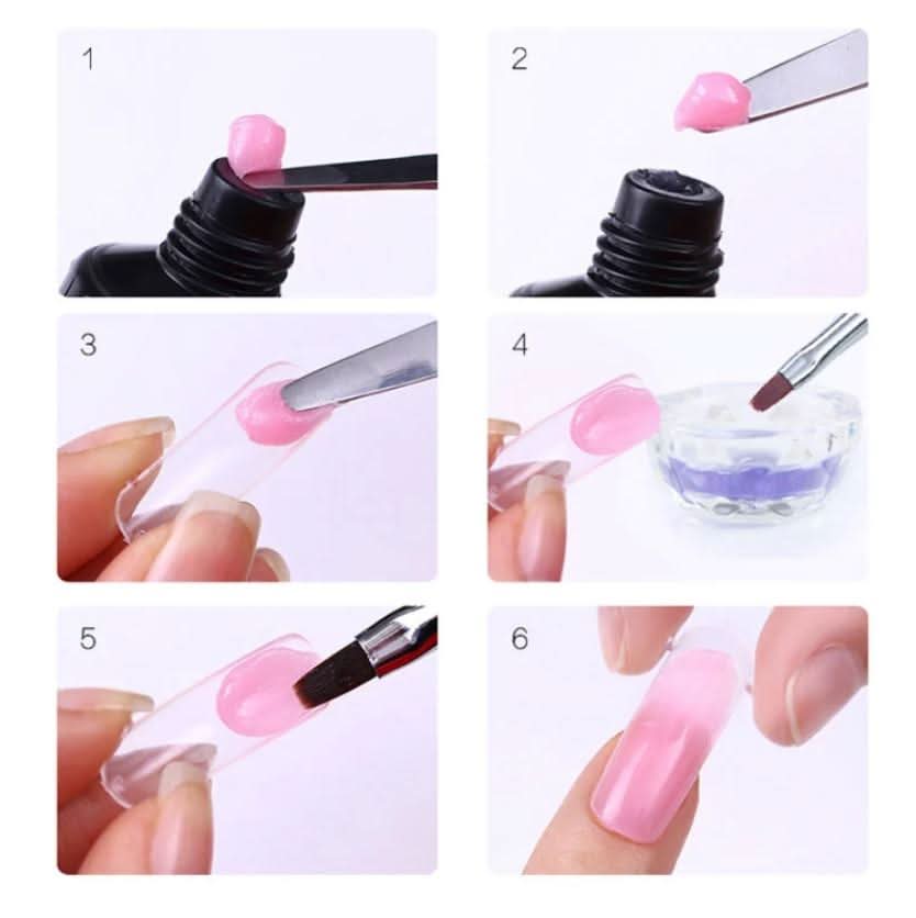 PolygelPro | Nail Kit with UV Lamp for Long-Lasting Professional Finish 4