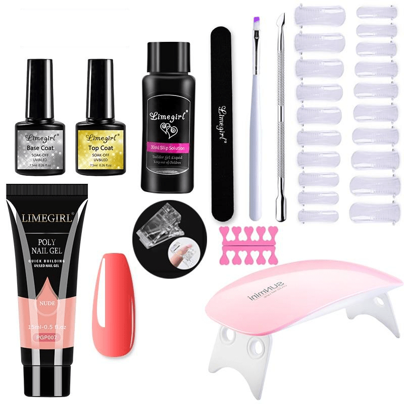 PolygelPro | Nail Kit with UV Lamp for Long-Lasting Professional Finish 8