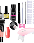 PolygelPro | Nail Kit with UV Lamp for Long-Lasting Professional Finish 8
