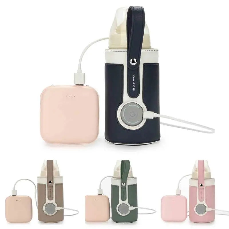 Portable Baby Bottle Warmer with USB Rechargeable Features – Travel Bottle Warmer with Changing Bag 4