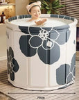 Portable Freestanding Plastic Bath Tub for Adults 11