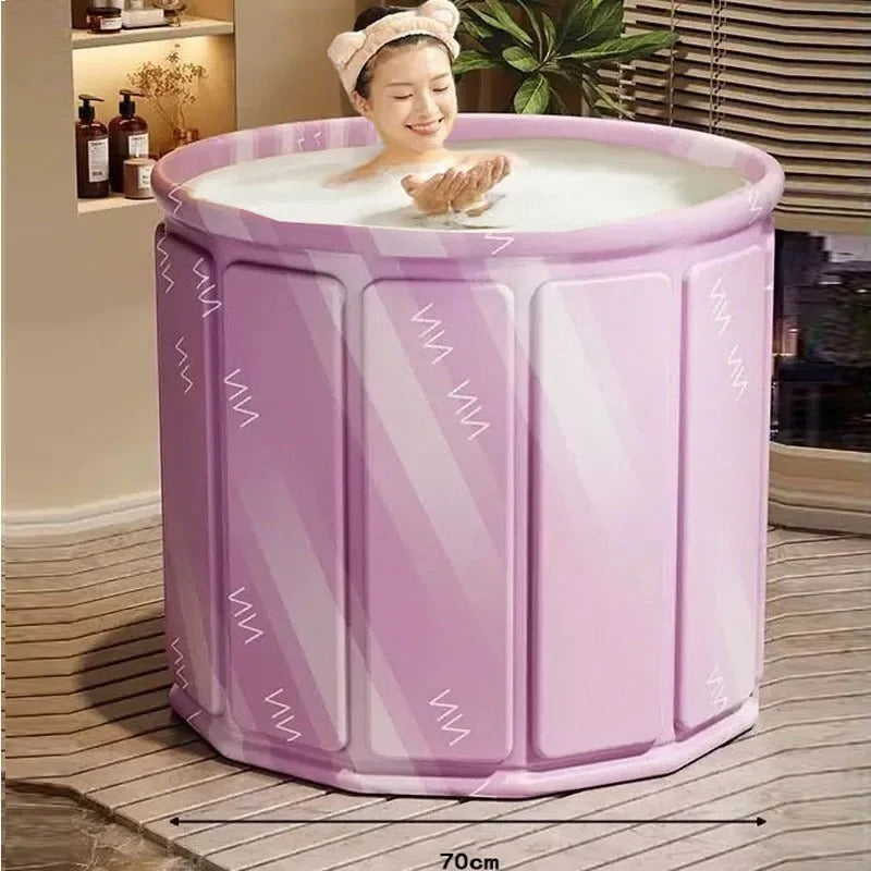 Portable Freestanding Plastic Bath Tub for Adults 9