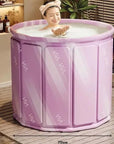 Portable Freestanding Plastic Bath Tub for Adults 9