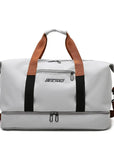 Portable Gym Bag with Shoe Compartment and Wet/Dry Separator for Travel - Durable Fitness Tote 0