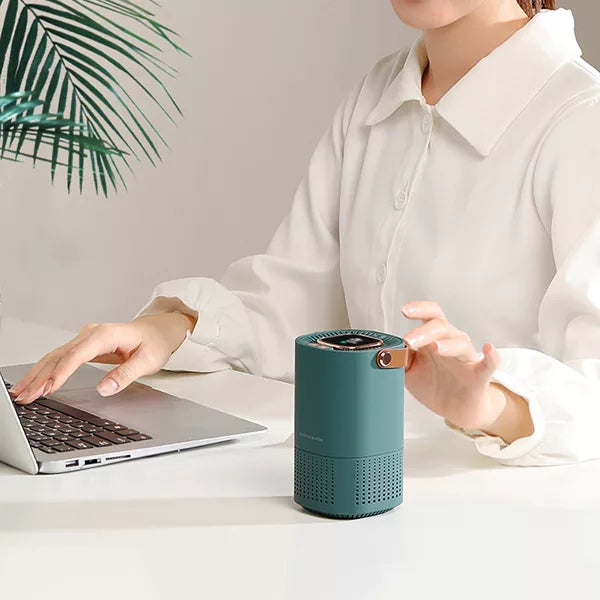 Portable HEPA Air Purifier for Home and Office with 3-Stage Filtration and Negative Ion Generator 3