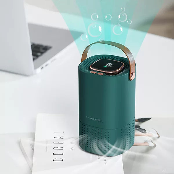 Portable HEPA Air Purifier for Home and Office with 3-Stage Filtration and Negative Ion Generator 4