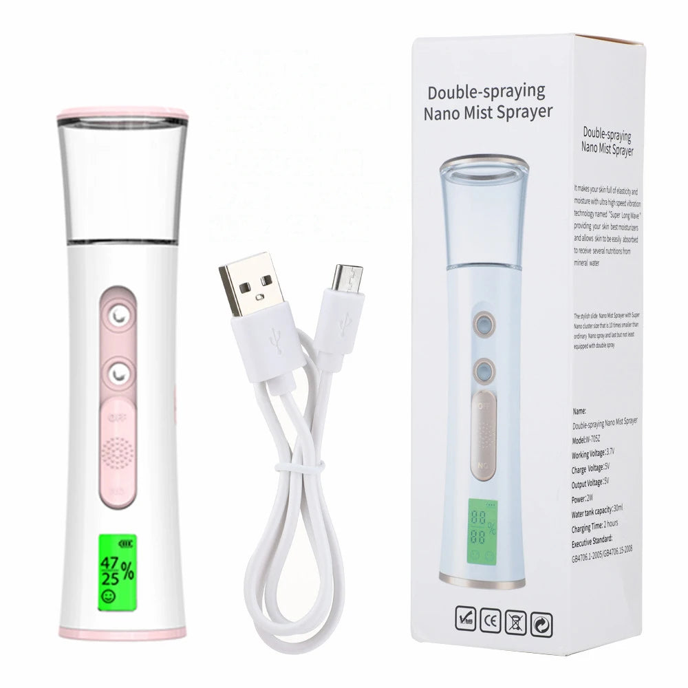 Portable Skin Moisturizer Nano Mister Hydrating Plastic 4