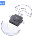 Portify | 4-in-1 USB Card Reader for Seamless Data Sharing & Backup 2