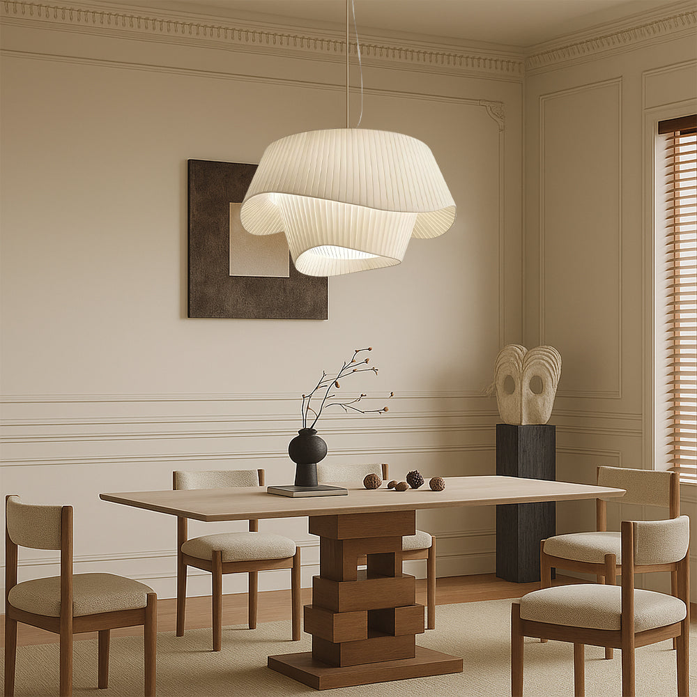 Portraitia | Sculptural Bamboo Hanging Lamp 0