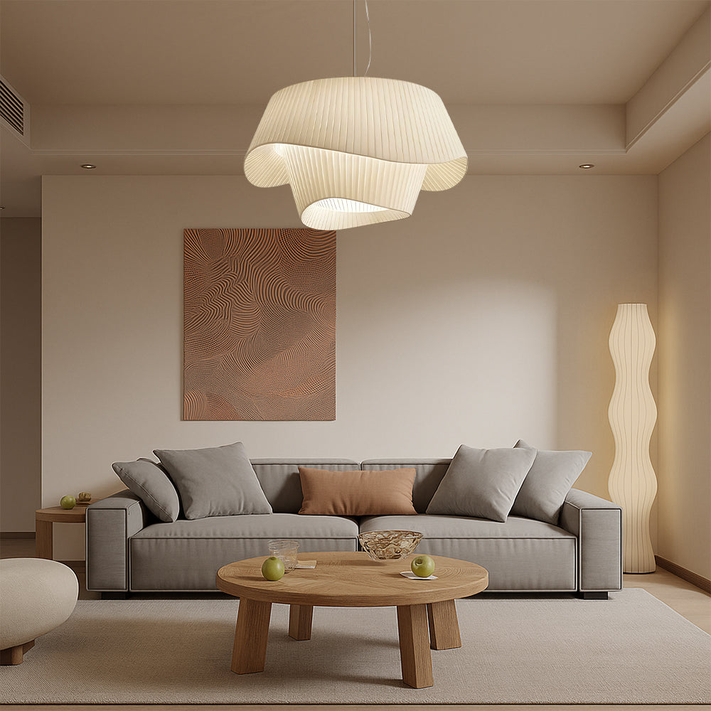 Portraitia | Sculptural Bamboo Hanging Lamp 1