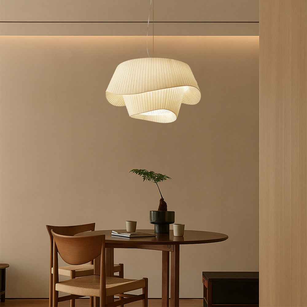 Portraitia | Sculptural Bamboo Hanging Lamp 2