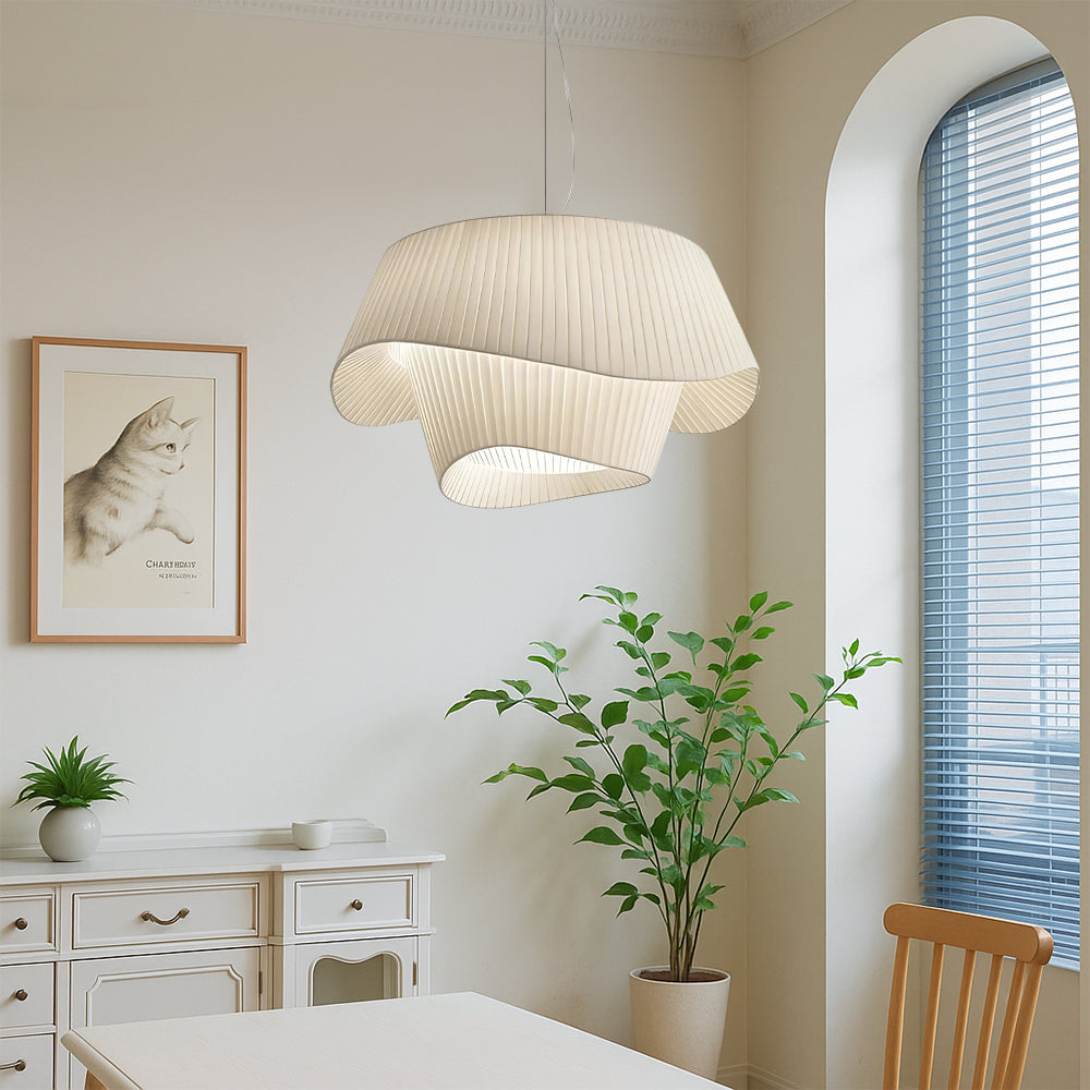 Portraitia | Sculptural Bamboo Hanging Lamp 4