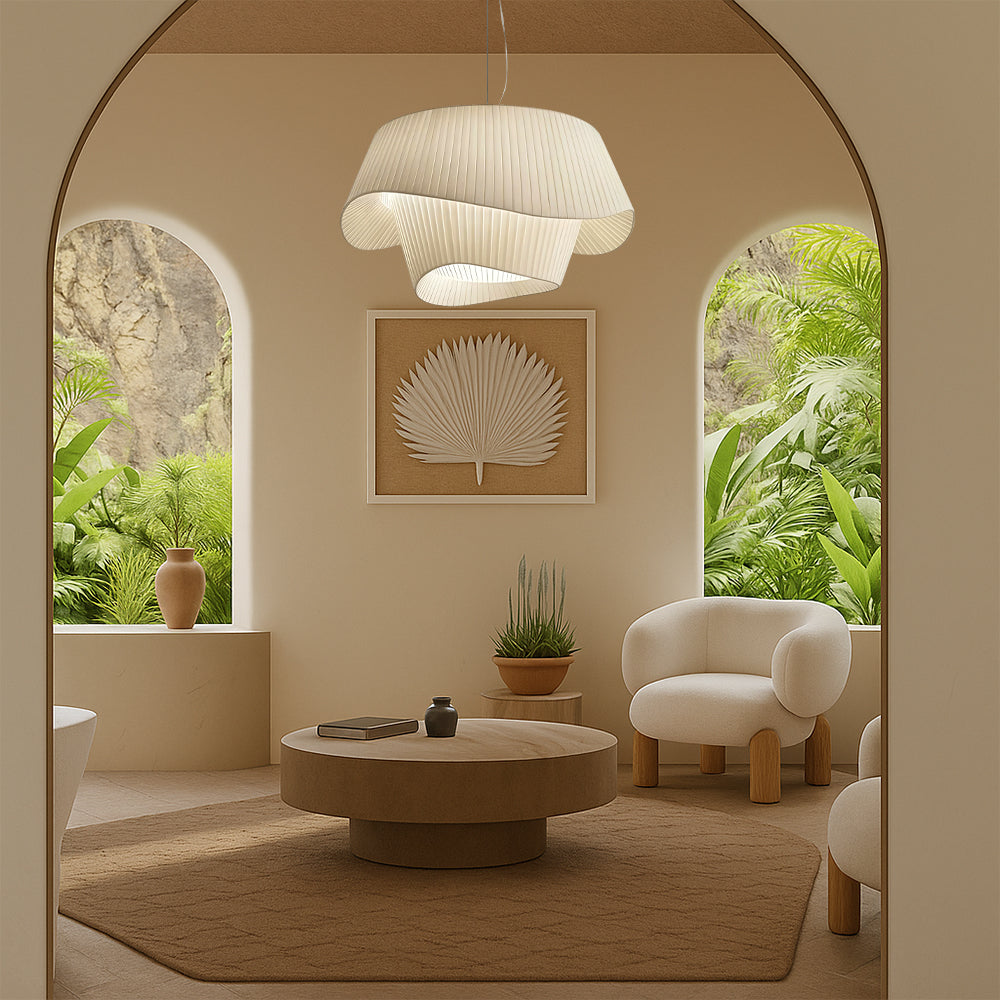 Portraitia | Sculptural Bamboo Hanging Lamp 5