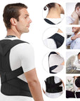 PostureAlign | Comfortable Adjustable Back Posture Trainer Device 2