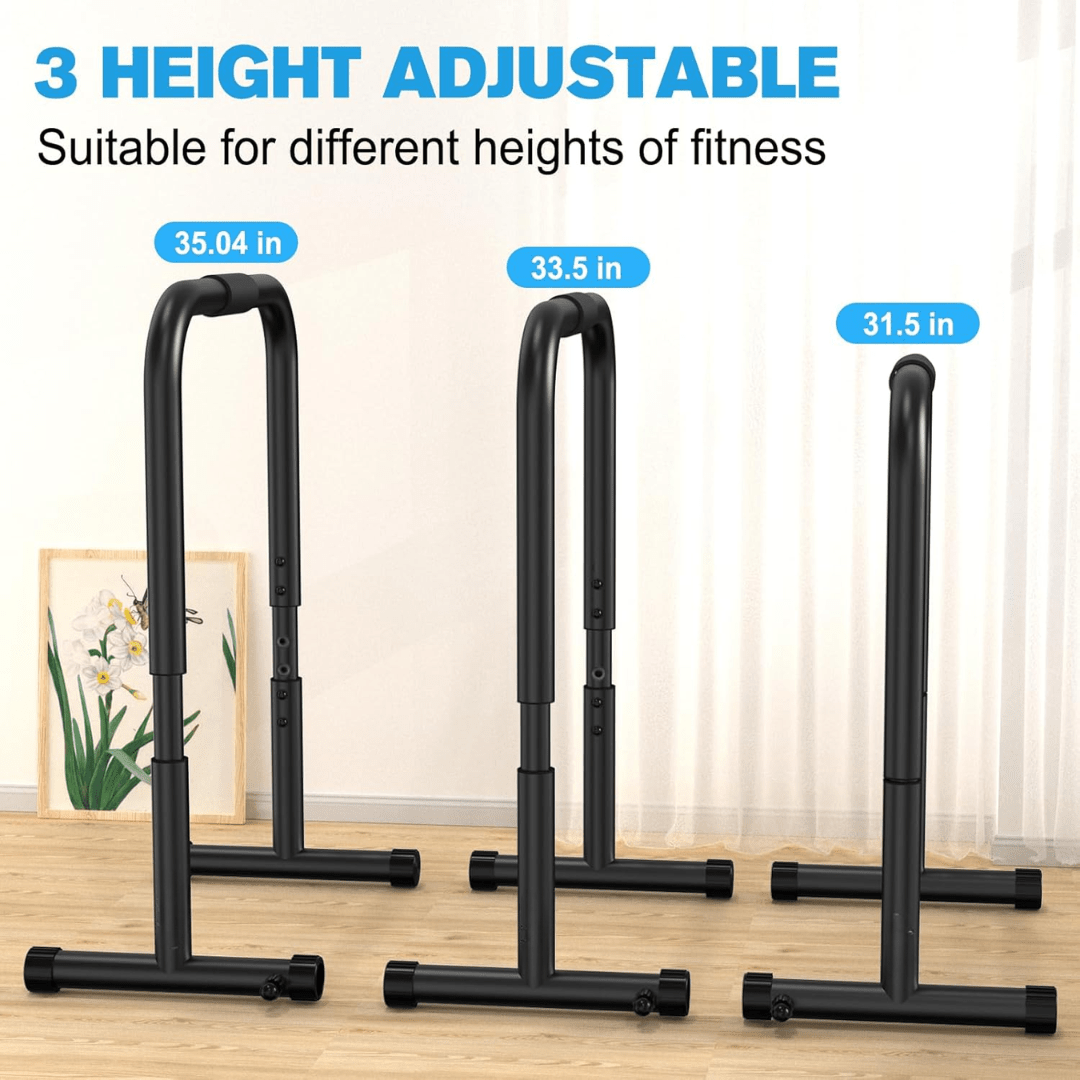 PowerGrip Pro | Adjustable Dip Station for Full-Body and Core Strength Workouts 4