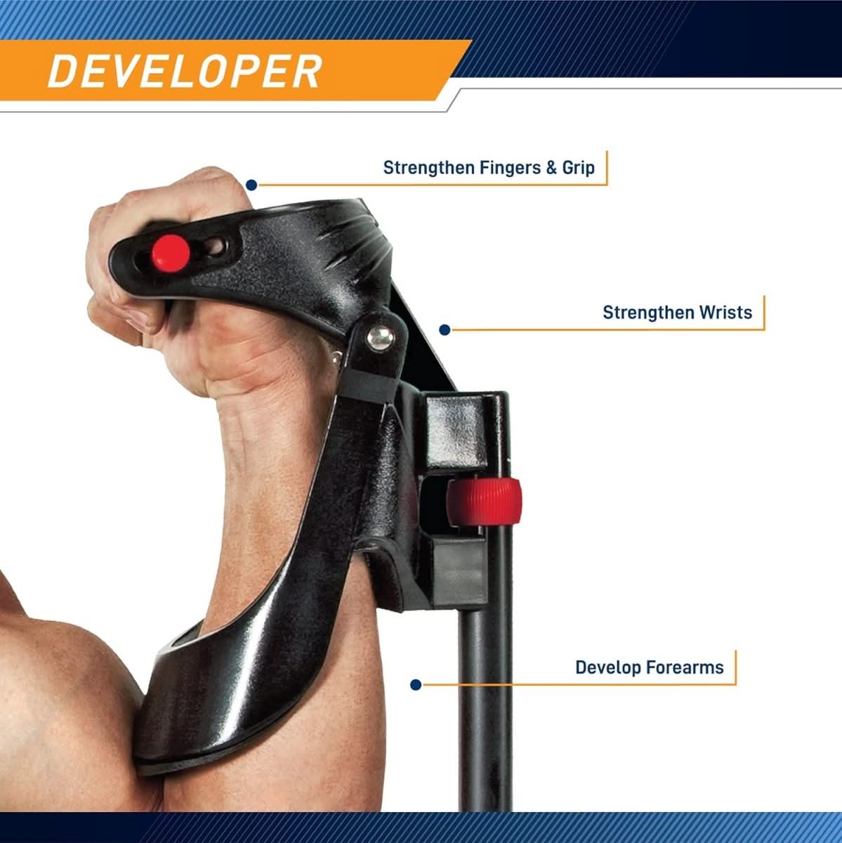 PowerGrip | Compact Grip Strength Trainer for Wrists and Forearm Endurance 2