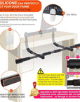 PowerGrip | Steel Pull-Up Bar for Door Frames with Secure Support 3