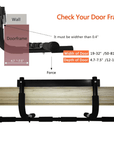 PowerGrip | Steel Pull-Up Bar for Door Frames with Secure Support 6